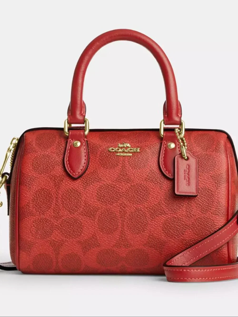 Coach Mini Rowan Crossbody Bag In Signature Canvas CEY63